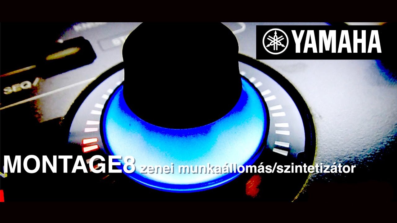 Yamaha MONTAGE8 zenei munkaállomás/szintetizátor