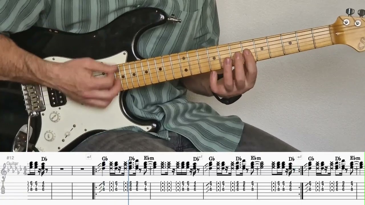 Party in The USA  -  Miley Cyrus - Guitar Cover With Tab.