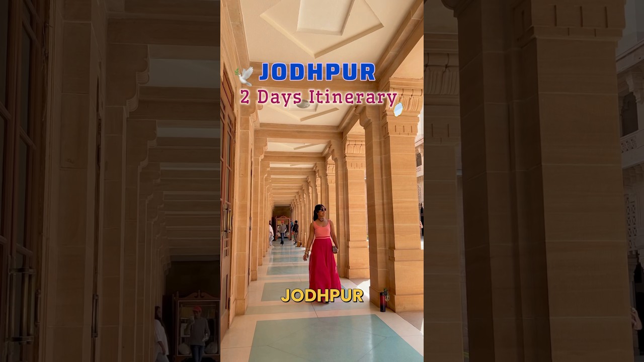 Jodhpur 2 days Itinerary💙#travelshorts #jodhpurdiaries #dekhoapnadesh #travelguide #incredibleindia