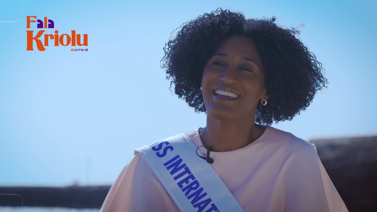 FALA KRIOLU  COM AKYSANNA VEIGA - MISS INTERNACIONAL ÁFRICA