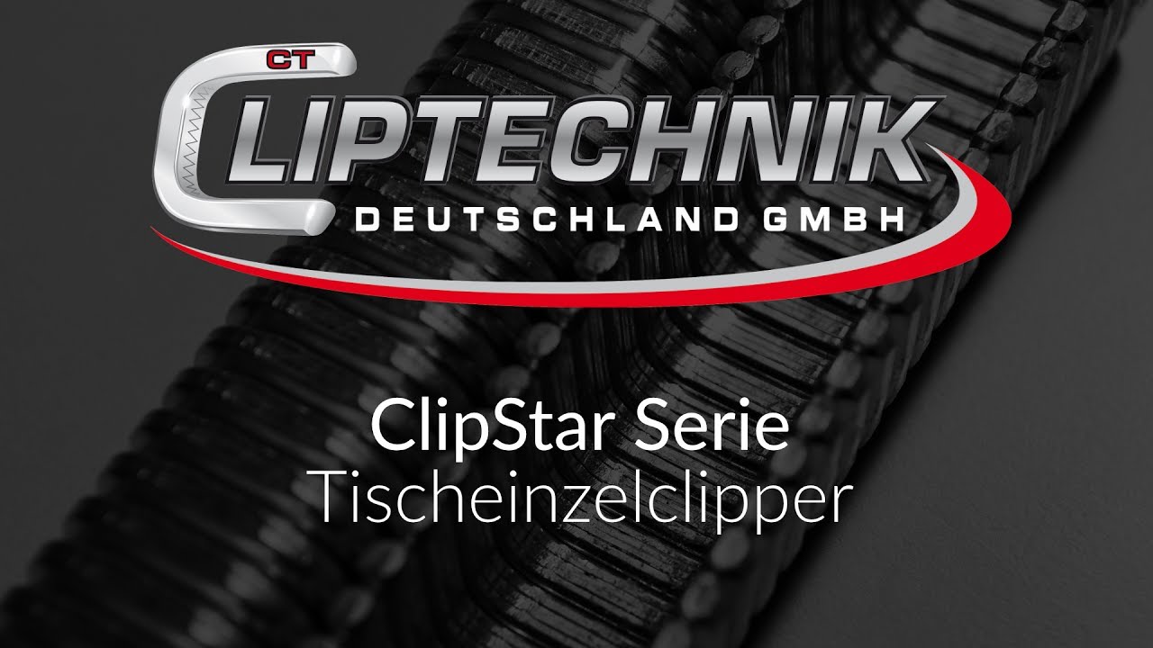 ClipStar Serie Tischeinzelclipper DE