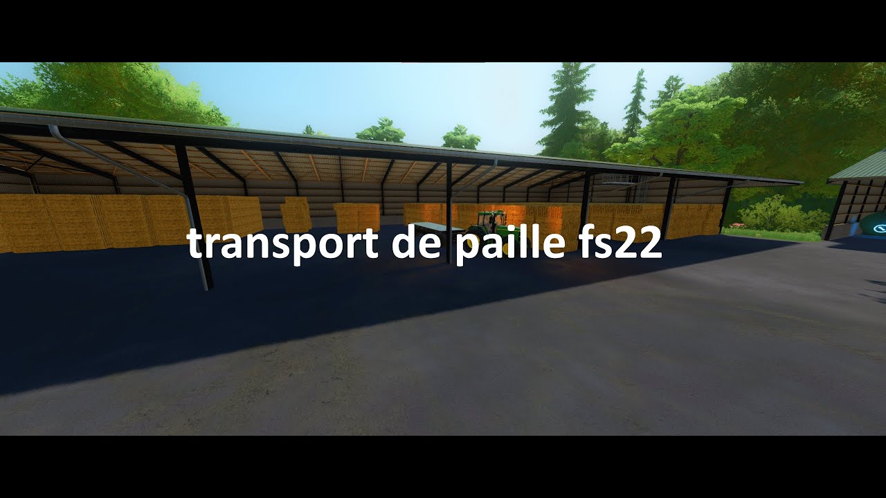 TRANSPORT DE PAILLE FS22
