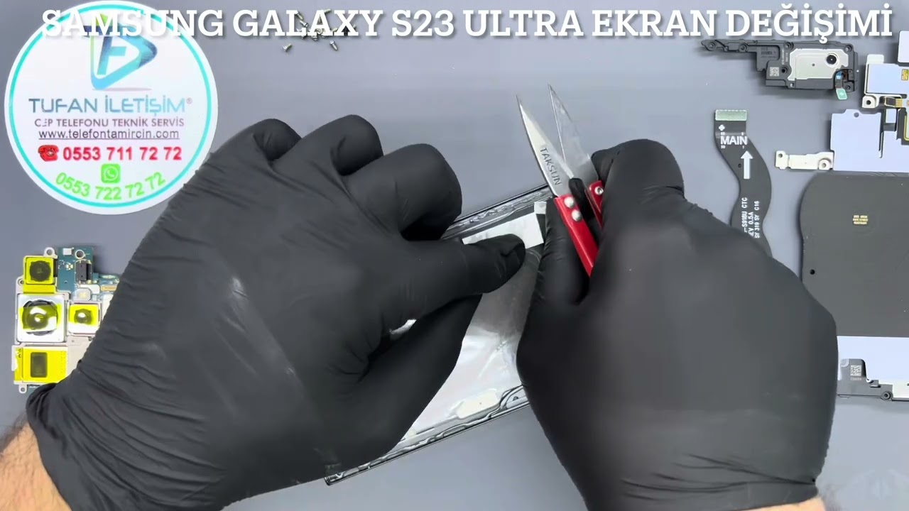 “Samsung Galaxy S23 ultra Ekran Değişimi | Fiyat, Süre ve Orijinal Ekran Detayları