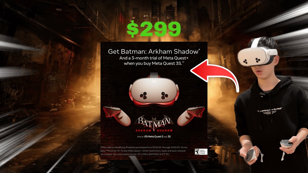 Should You Buy the Meta Quest 3s? | Testing Batman Arkham Shadow in Vr