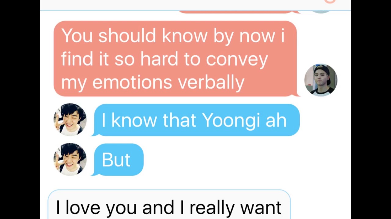 Yoonmin/Namjin Texting Story - Communication Issue