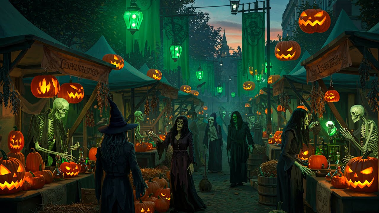 Whispers of the Hollow Night 🌙 Spooky Halloween Music 2025 – Eerie & Relaxing Ambience