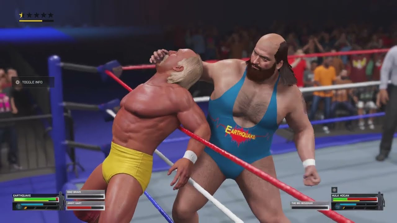 Summerslam 90 Earthquake 🆚 Hulk Hogan