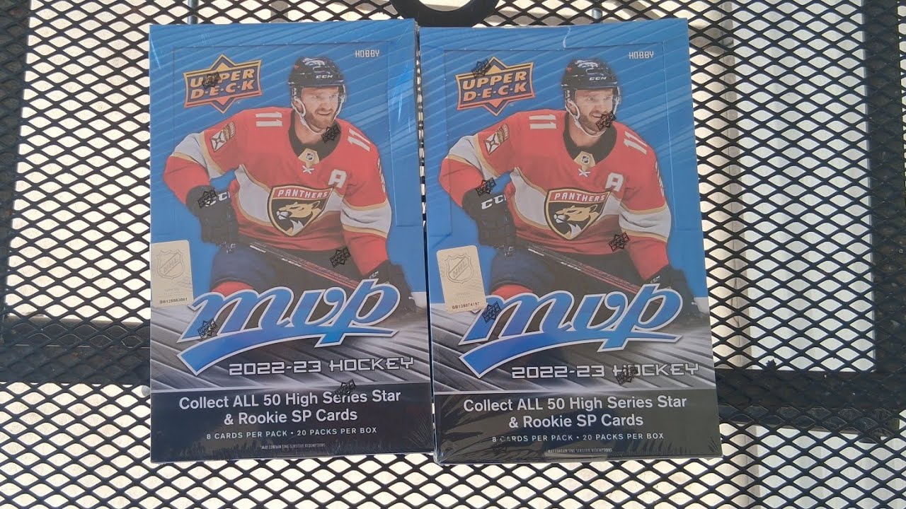 2022-23 Upper Deck MVP Hockey | 2 Hobby Box Break | Hunting for Master Set 