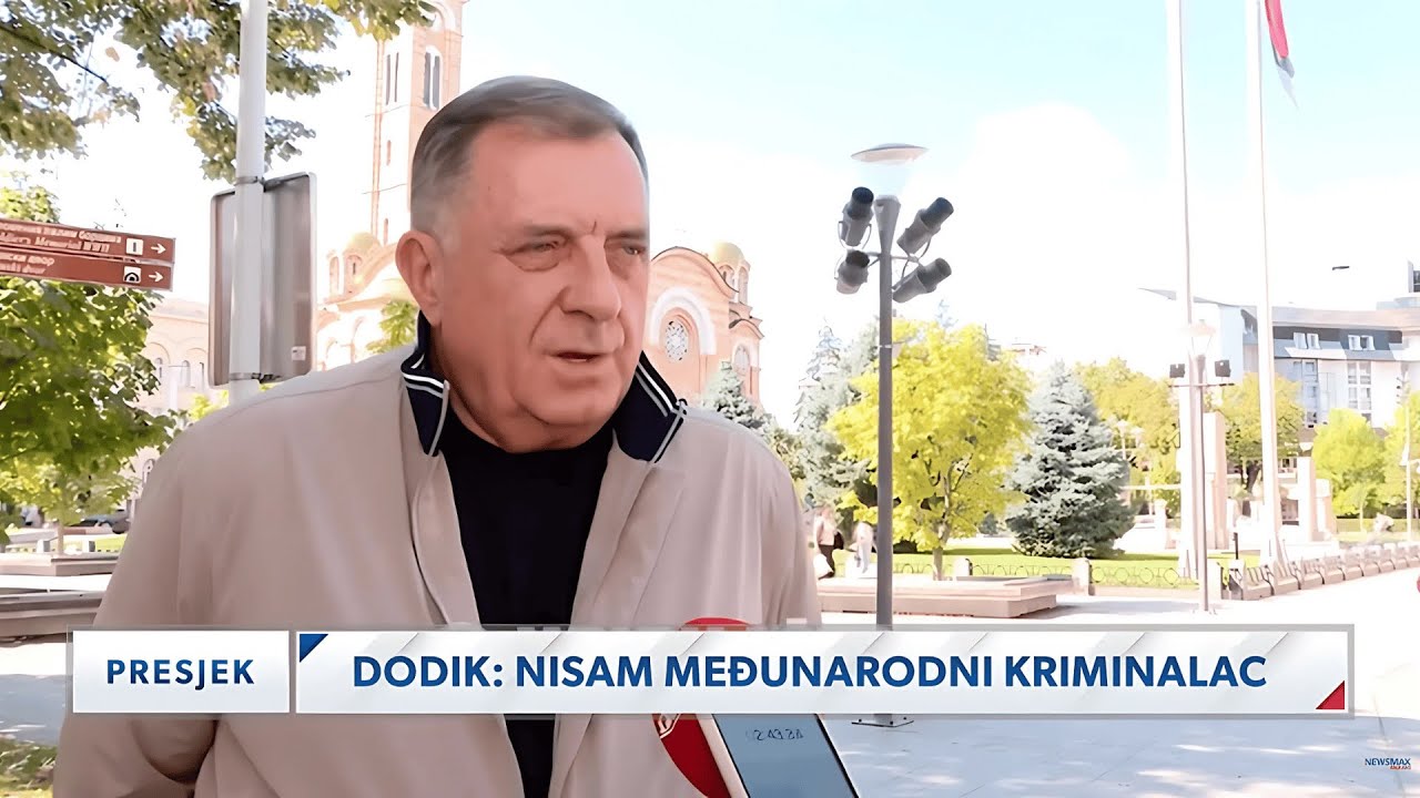 Nakon sankcija Slovenije, Milorad Dodik poručio da nije međunarodni kriminalac I PRESJEK
