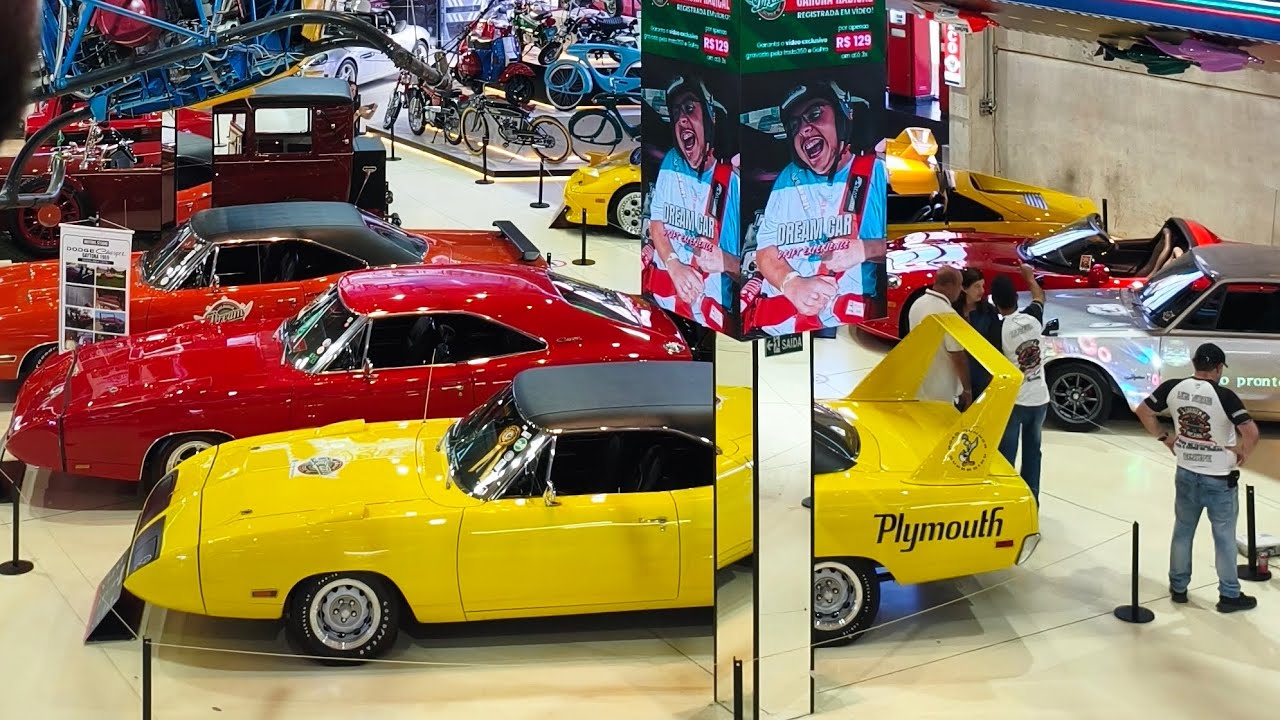 Museu do Automóvel - Dream Car Museu em São Roque, SP. Vídeo completo, acervo + atrações.