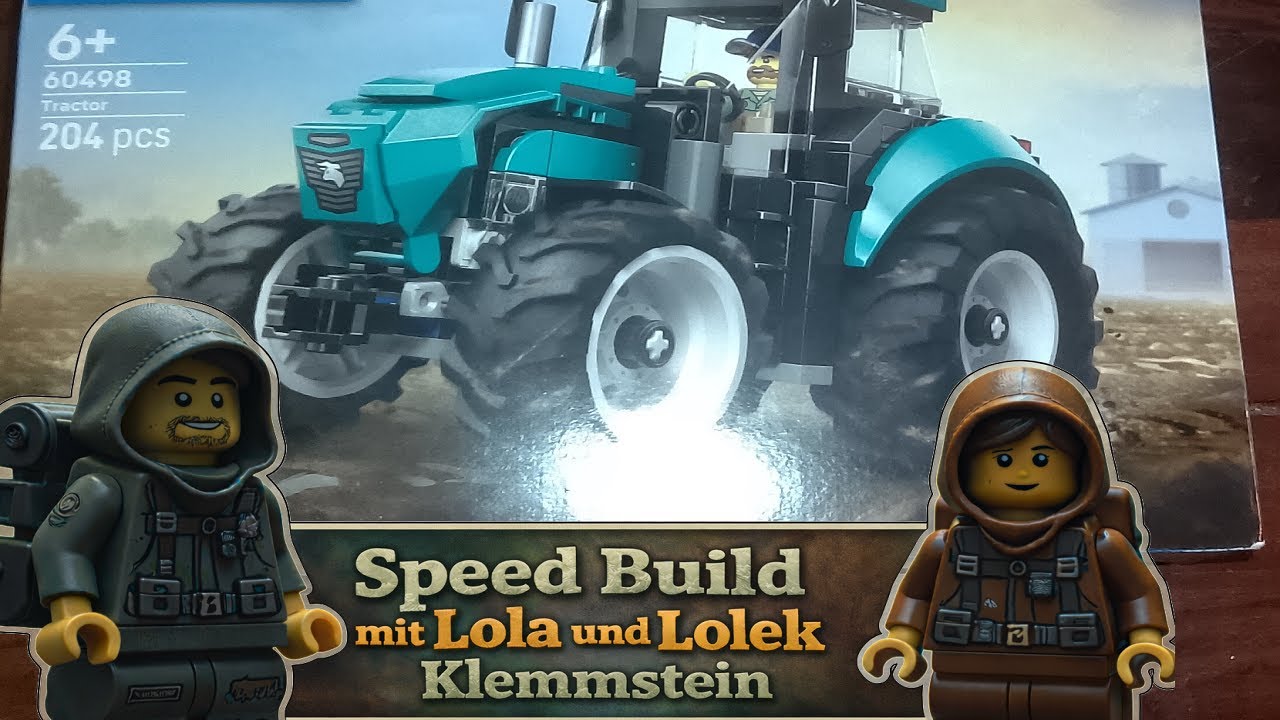 Speed Build | Lego 60498 City Traktor - Bauer Horst bekommt eine neues Gefährt