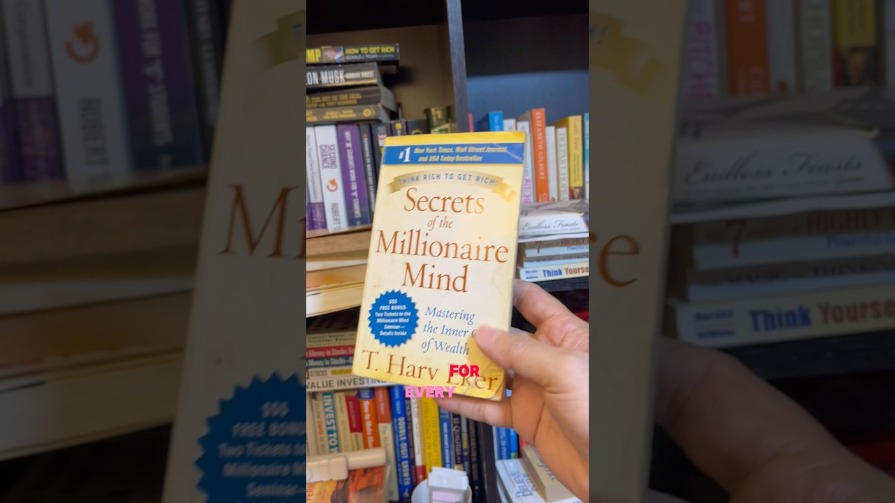 #secretsofthemillionairemind #tharveker #booktok #bookreview #selfhelpbooks #bookrecommendations
