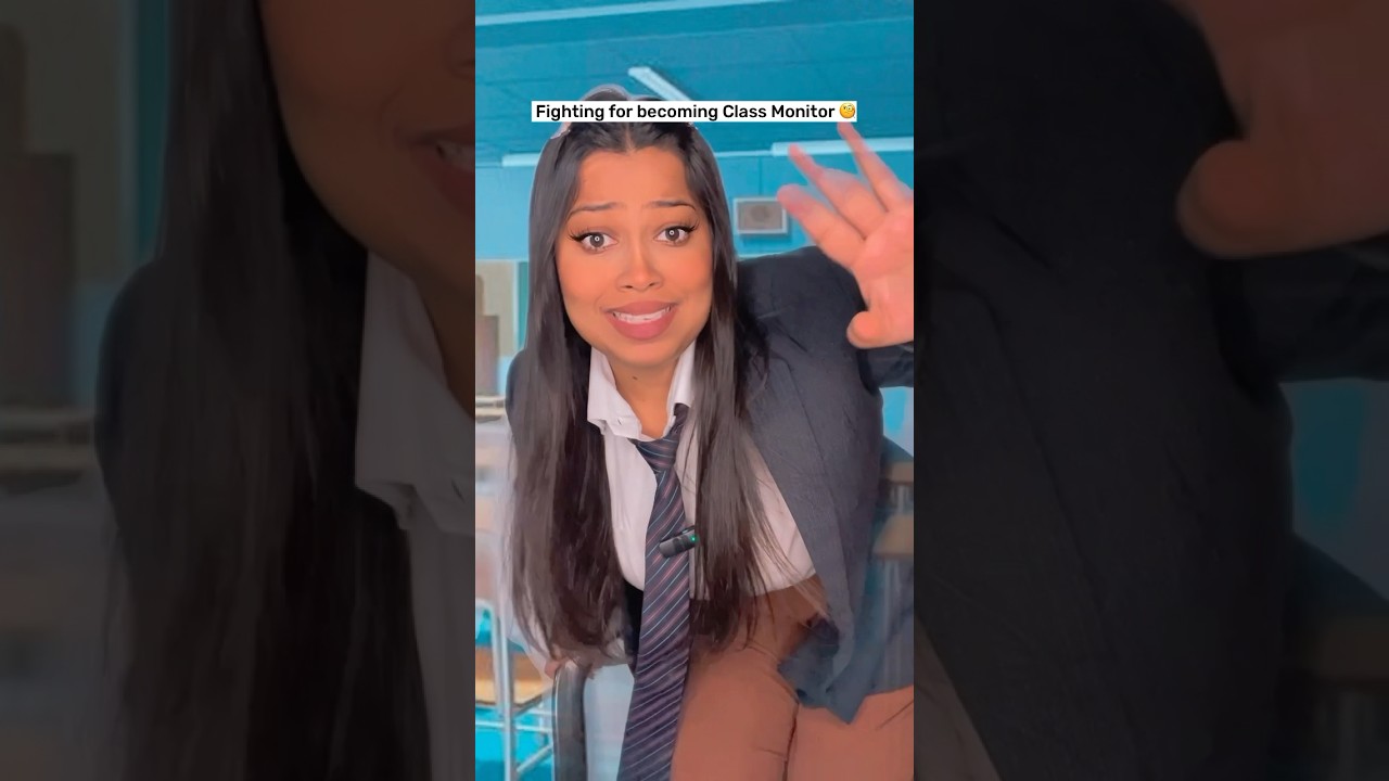 Aapke Class me MONITOR kaise Bante hai 😂⁉️#comedy #funny #youtubeshorts #school #viral