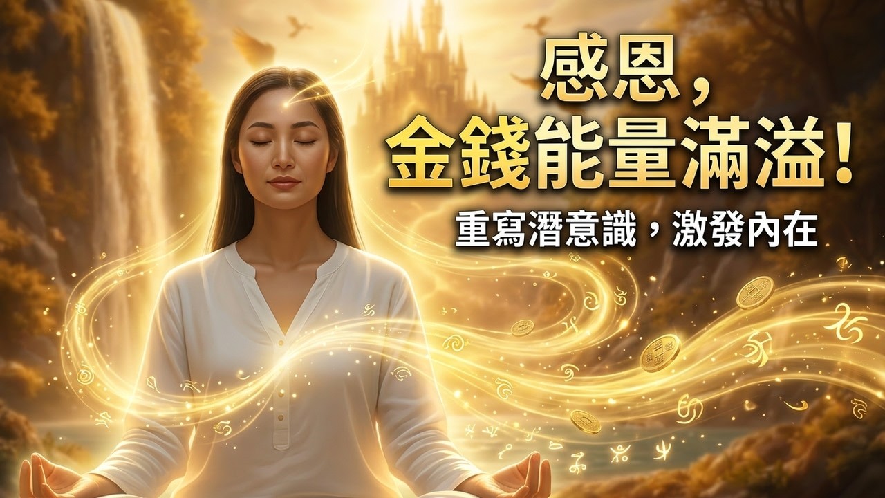 感恩金錢冥想，自我金錢肯定｜重寫潛意識｜激發內在能量 ｜星晨記 #冥想 #冥想練習