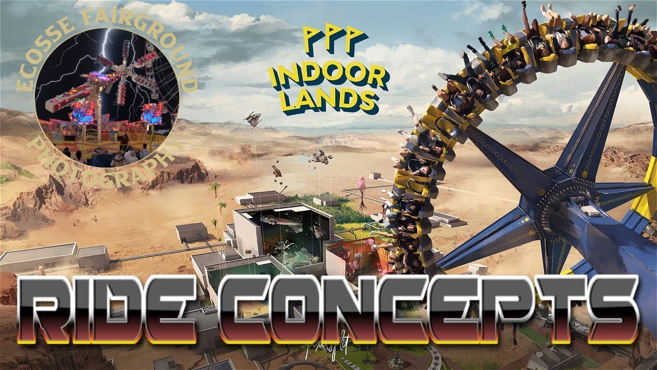 3 Brand new Ride concepts - Indoorlands Ride Creator