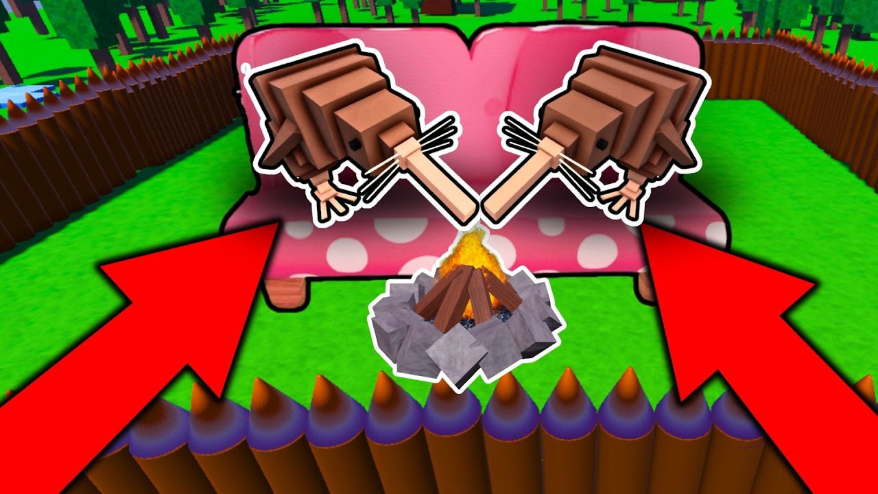 Я построил базу KIWI в 99 Nights in the Forest! - Roblox