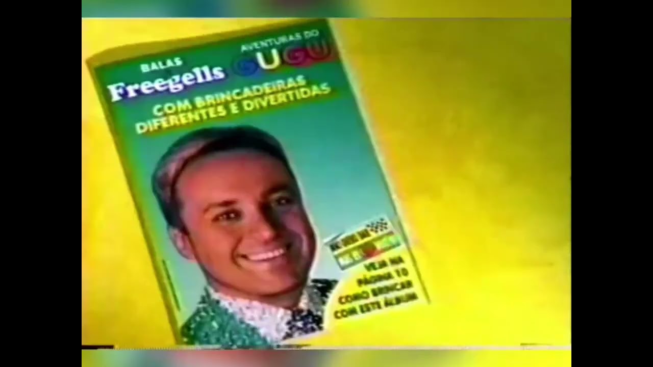 Álbum de Figurinhas Freegells AVENTURAS DO GUGU | 1997 | Balas FREEGELLS
