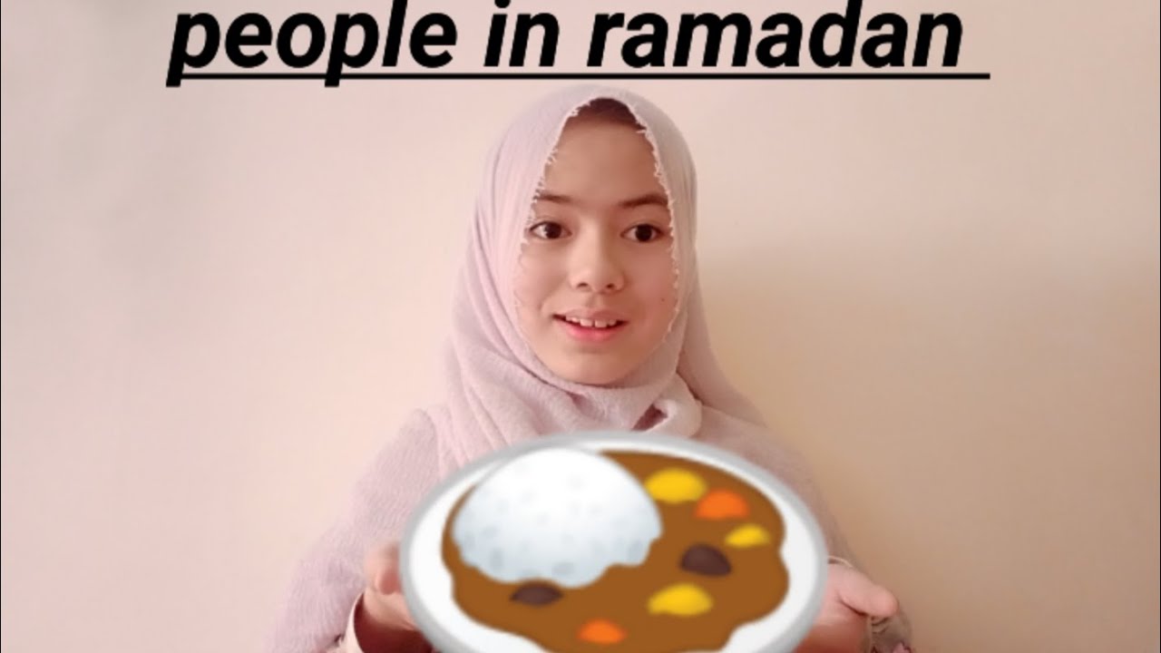 Types of people in ramadan\sumaira haidery ♥️😘 