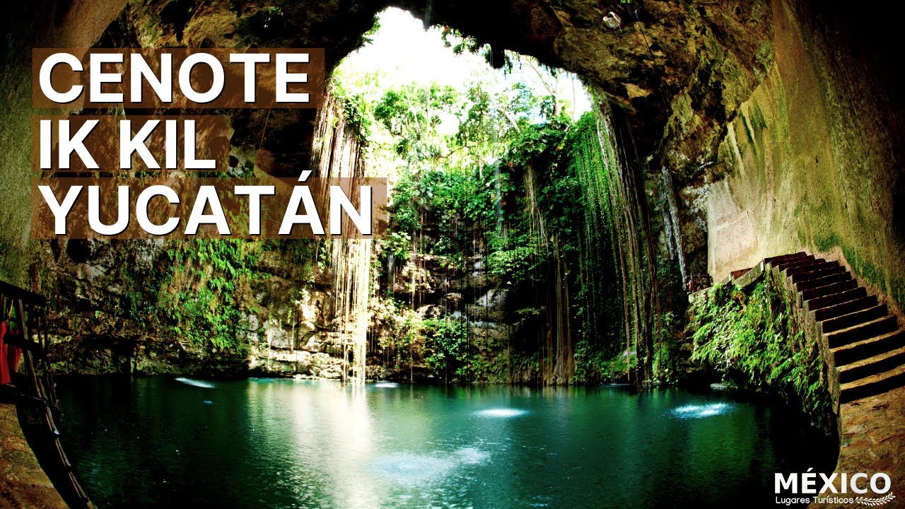 Cenote Ik Kil en Yucatán | Muy cerca de Chichén Itzá | El Cenote Sagrado Azul