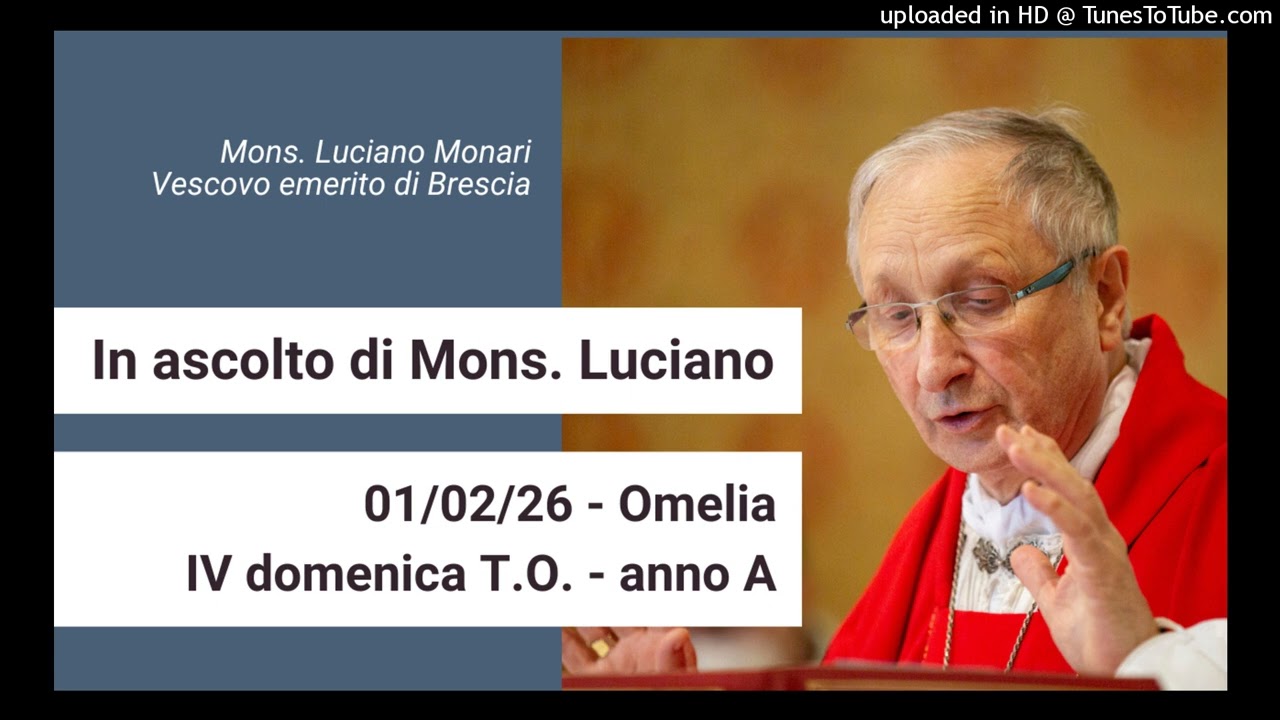 01-02-26 Omelia Messa – IV domenica del Tempo Ordinario – Chiesa di Sant’Antonio – Sassuolo (MO)