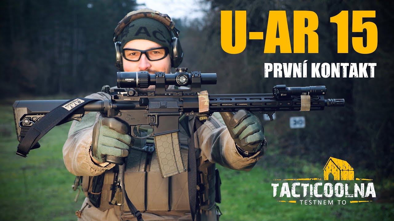 UAR. Puška Unbranded AR 15. Nová ryba v rybníce v ráži .223 wylde. Start testu.