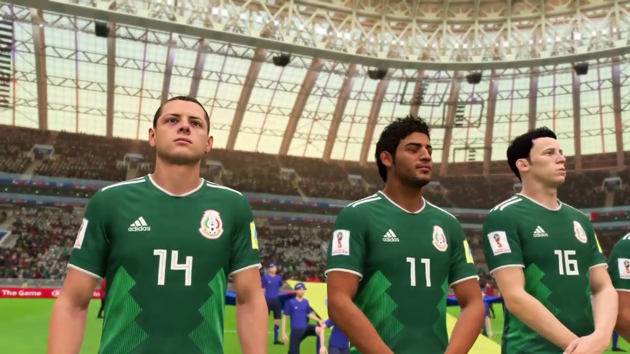 México vs Alemania mundial Russia 2018 fifa 18