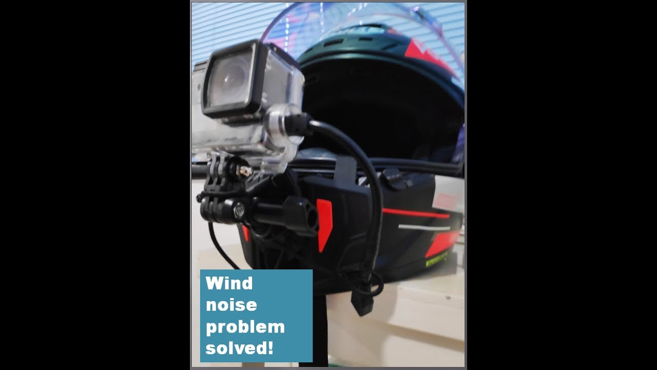 No wind noise finally on my SJ6 Legend | Random thoughts | Helmet cam diaries