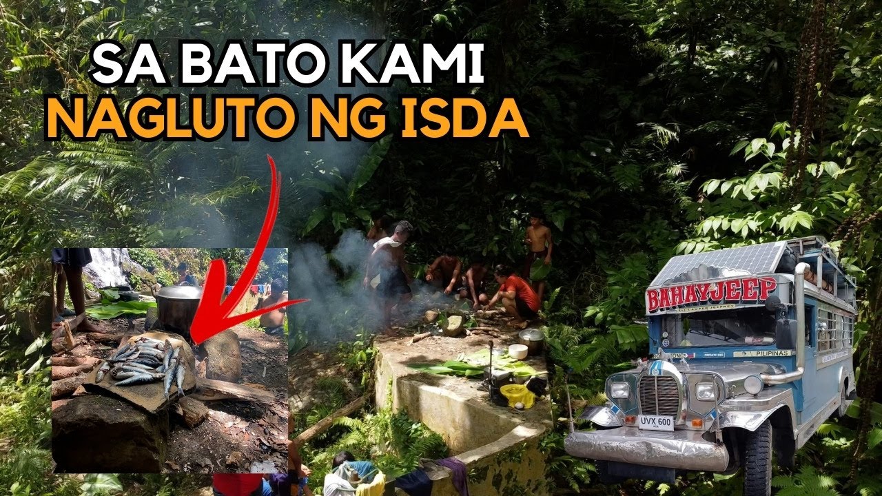 CAMPING SA BUNDOK WITH MAMANWA TRIBE | Bahay Jeep Philippine Loop