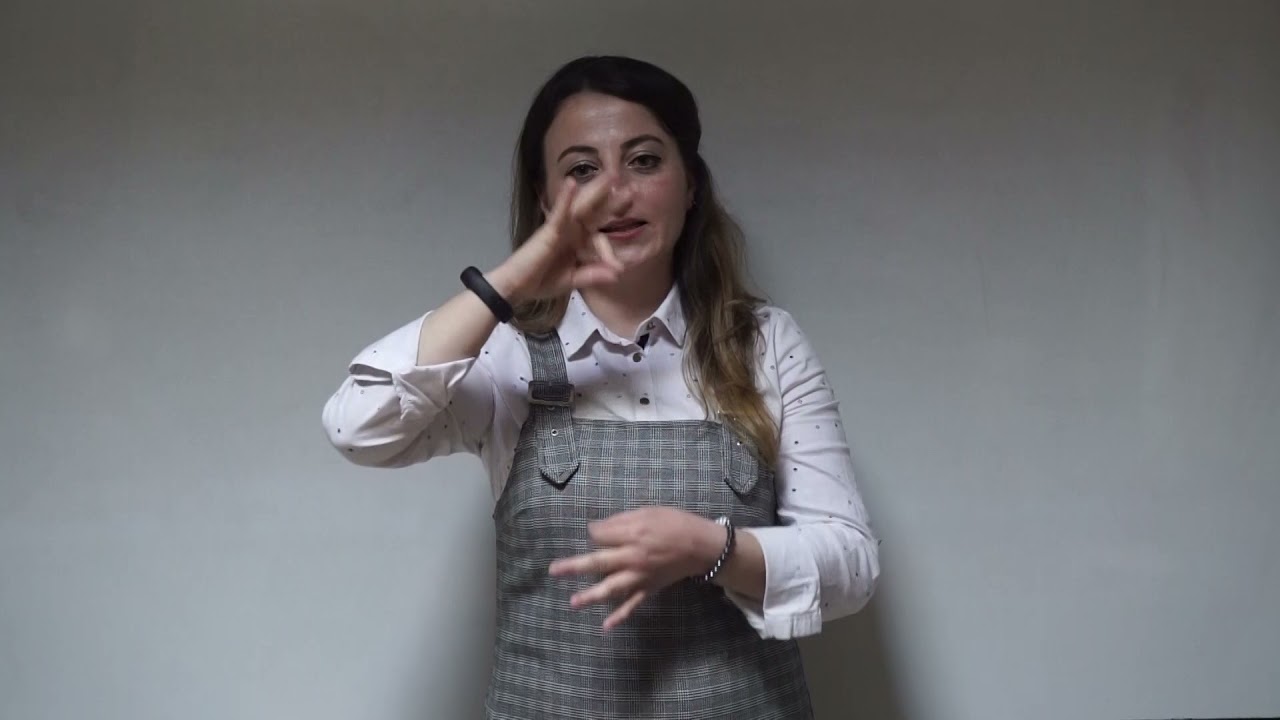 Türk İşaret Dili Tercümanı Dilek ÖZTÜRK, konu: 3 Aralık Dünya Engelliler Günü. #beğen#aboneol#paylaş