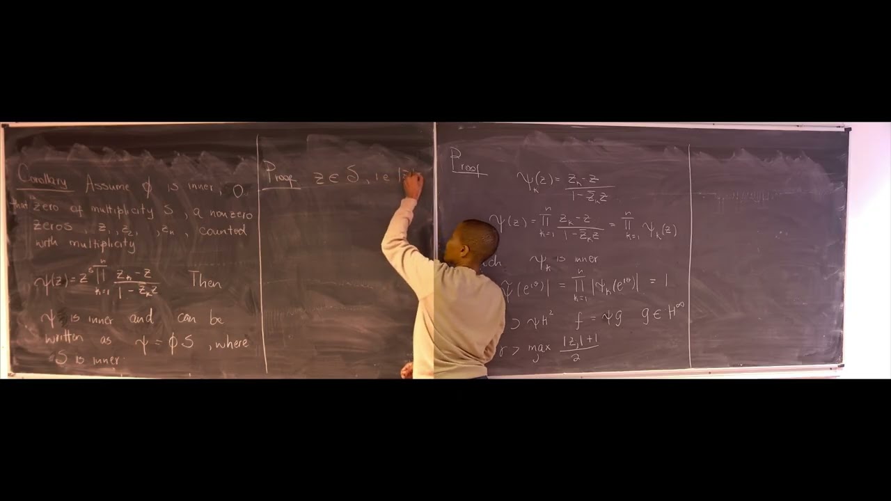 Linear isometries and inner functions (2/4) by Prof. MOLETSANE Boitumelo