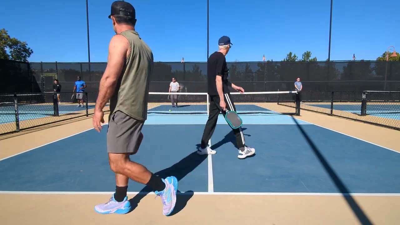 Ping, Josh vs Steve, Jaime 1.10.26 #pickleball at Vellano Park, Chino Hills, CA