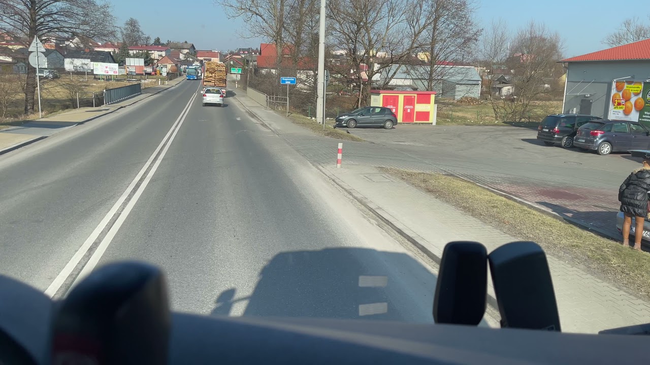 Lipsko, przejazd przez miasto 4K