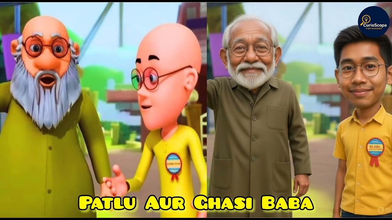 Motu Patlu Characters In Real Life 😱 | Inspired by Cosmos-Maya's Motu Patlu | Fan-Made Skit For Fans