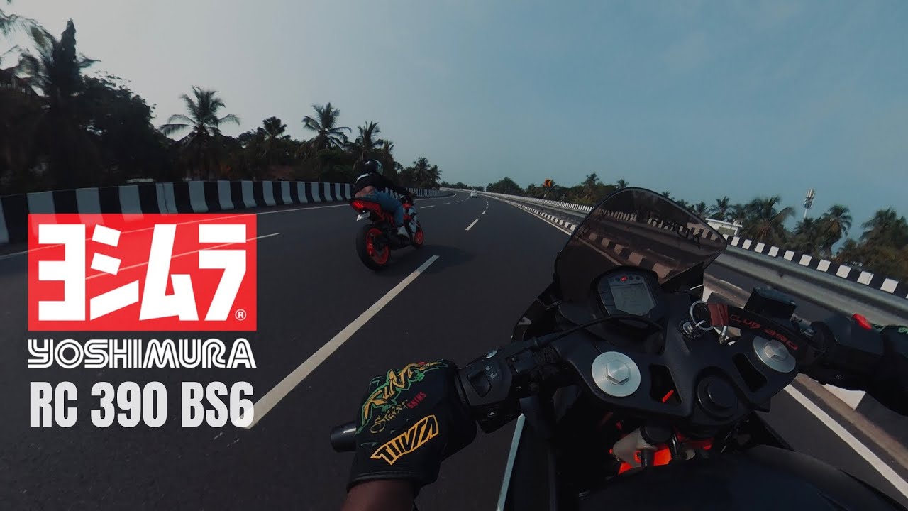 RC 390 BS6 | YOSHIMURA Full System | FULL SEND [RAW sound]