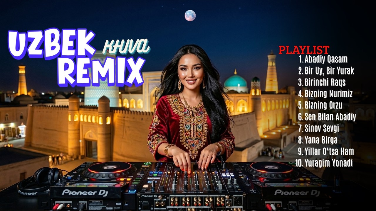 Khiva Uzbek Dance Remix Playlist 💕 Love & Energy | 1 Hour Nonstop Mix