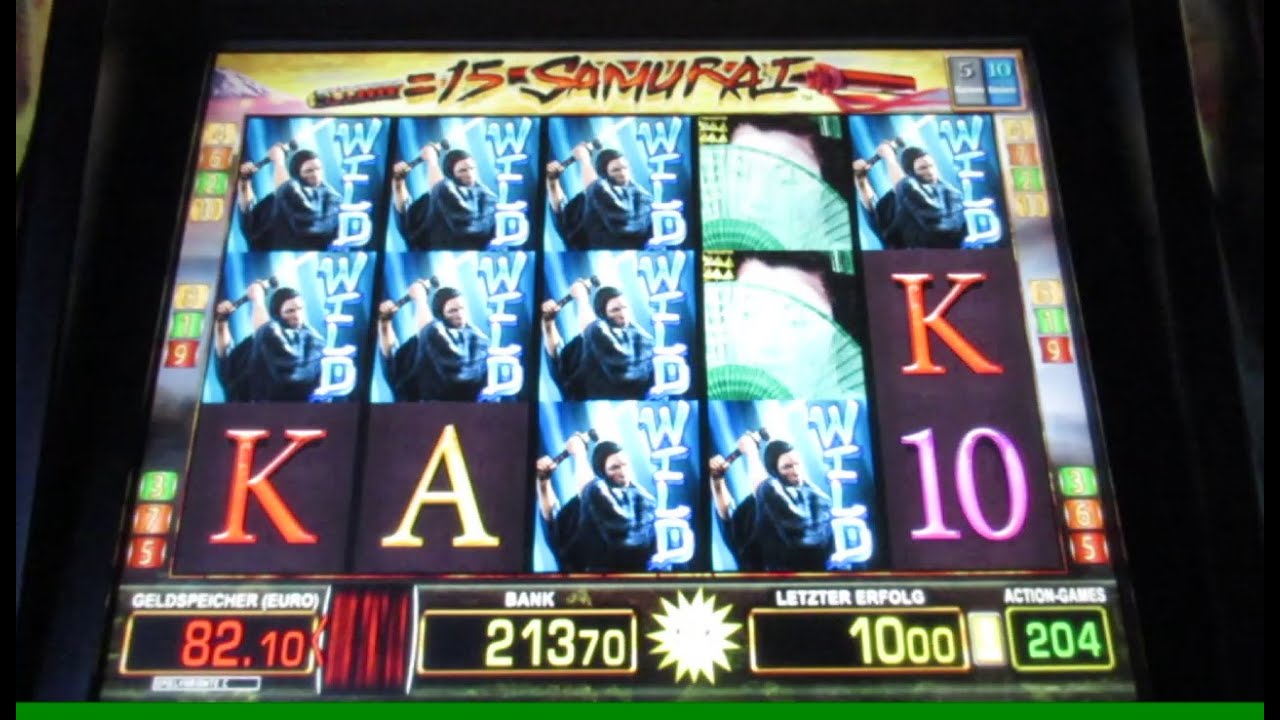JACKPOT am Spielautomat! Über 2000€ bei 15 Samurai Gewonnen! Automat EXPLODIERT auf 4€! Merkur