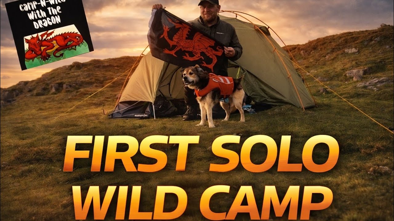 First Solo Wild Camp With the vango torridon 200 tent 🏴󠁧󠁢󠁷󠁬󠁳󠁿