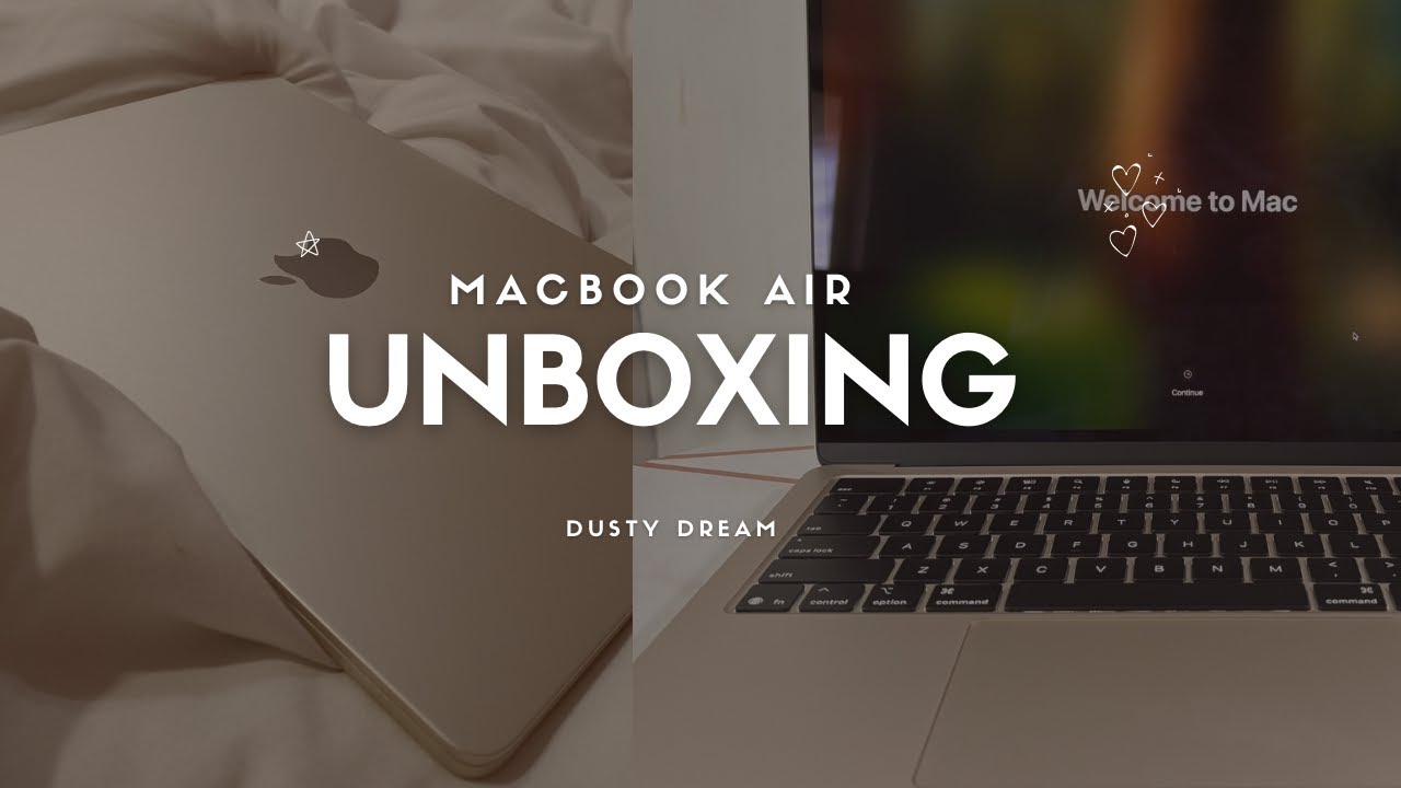 Unboxing My First Starlight MacBook | Dream Come True ✨