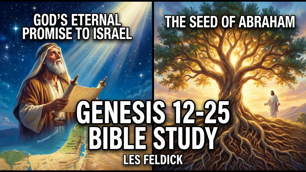 Genesis 12-25 Bible Study: God's Eternal Promise to Israel & The Seed of Abraham | Les Feldick