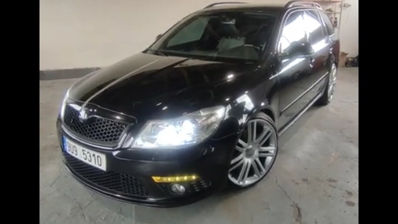 PRODÁNO Škoda Octavia kombi RS II FL 2.0TDi CR 125KW 2011