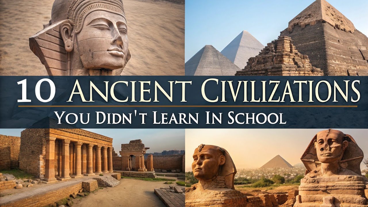 10 Ancient Civilizations You Didn’t Learn in School 🌍