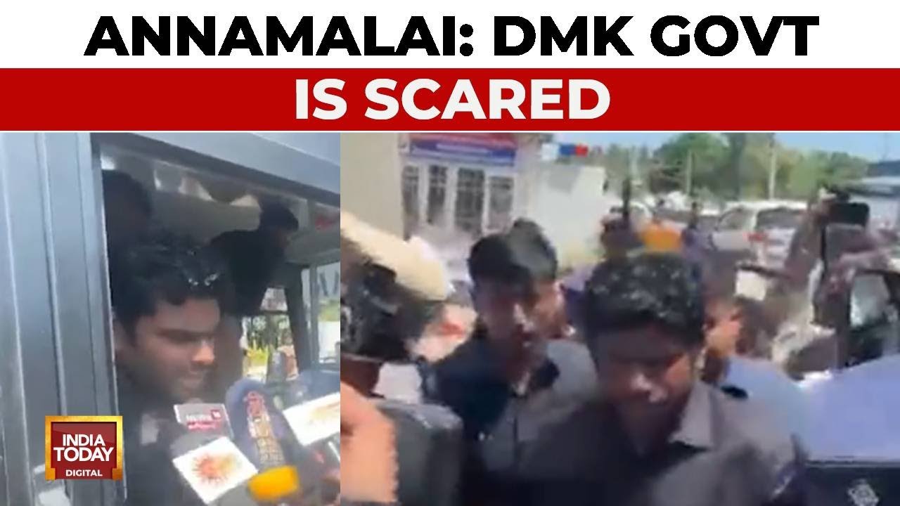 BJP's Annamalai: DMK Government Is Scared Because They Made A Big Mistake | TN Liquor Scam
