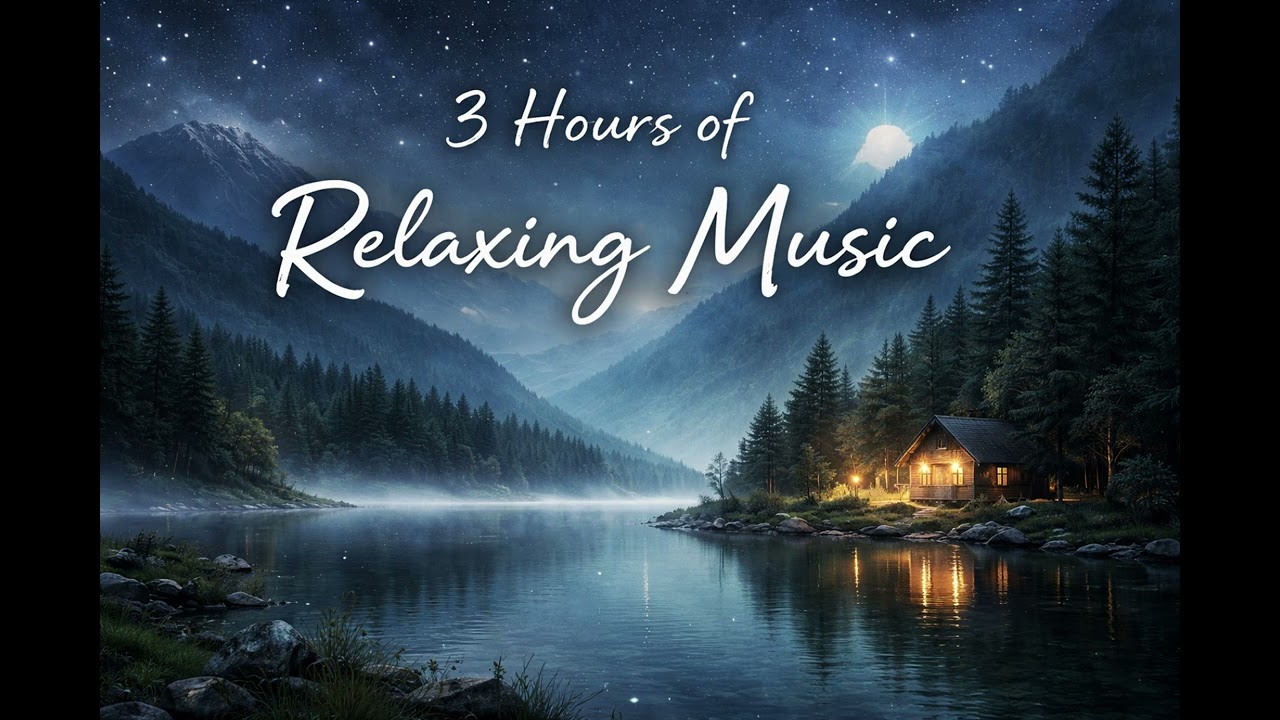 3 Hours Deep Relaxing Ambient Music for Sleep & Meditation