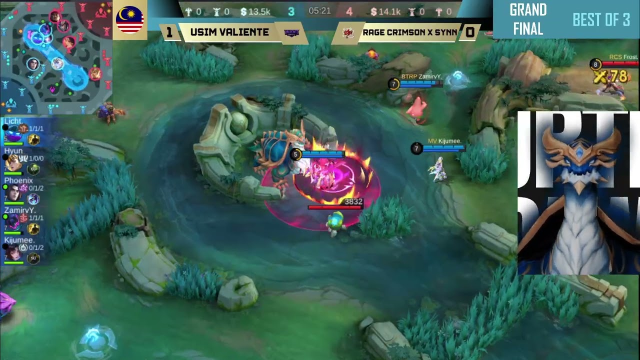 FAST TOURNAMENT BY KLANGKABUT l GRAND FINAL l RAGE CRIMSON X SYNN VS USIM VALIENTE l BEST OF 3