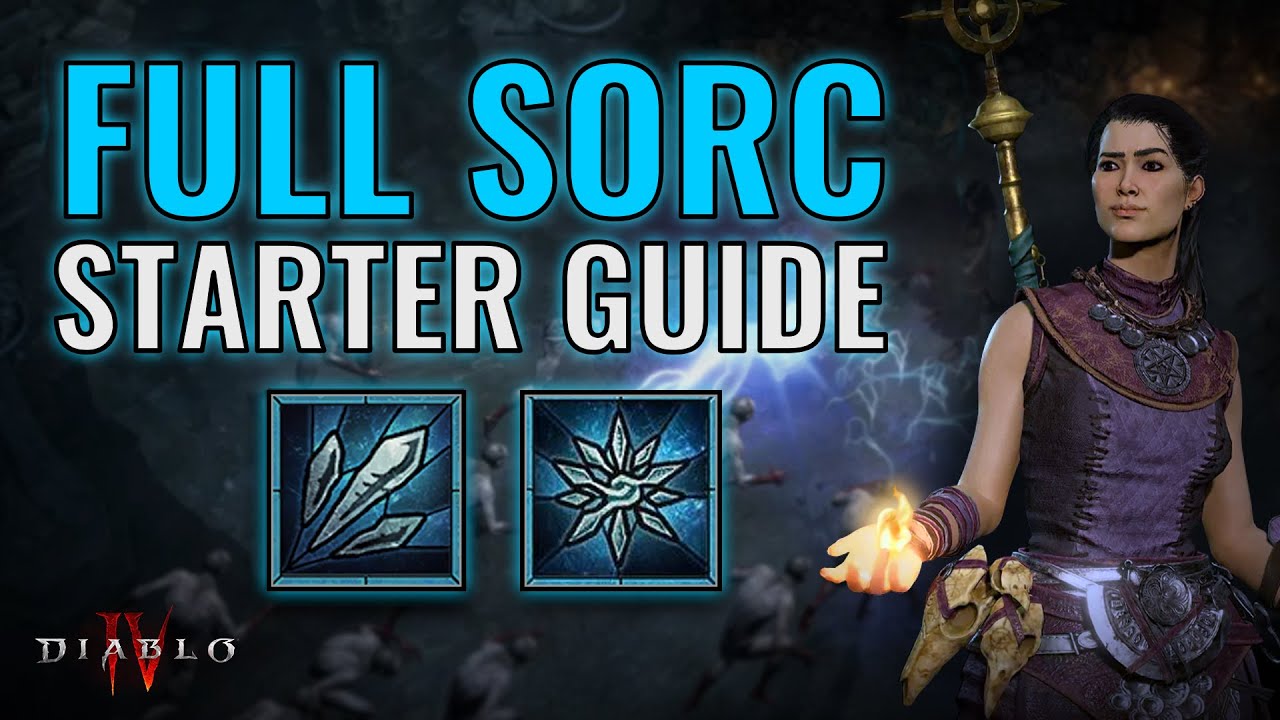 FULL SORCERER STARTER GUIDE | Best Leveling Build, Aspects & Tips | Diablo 4