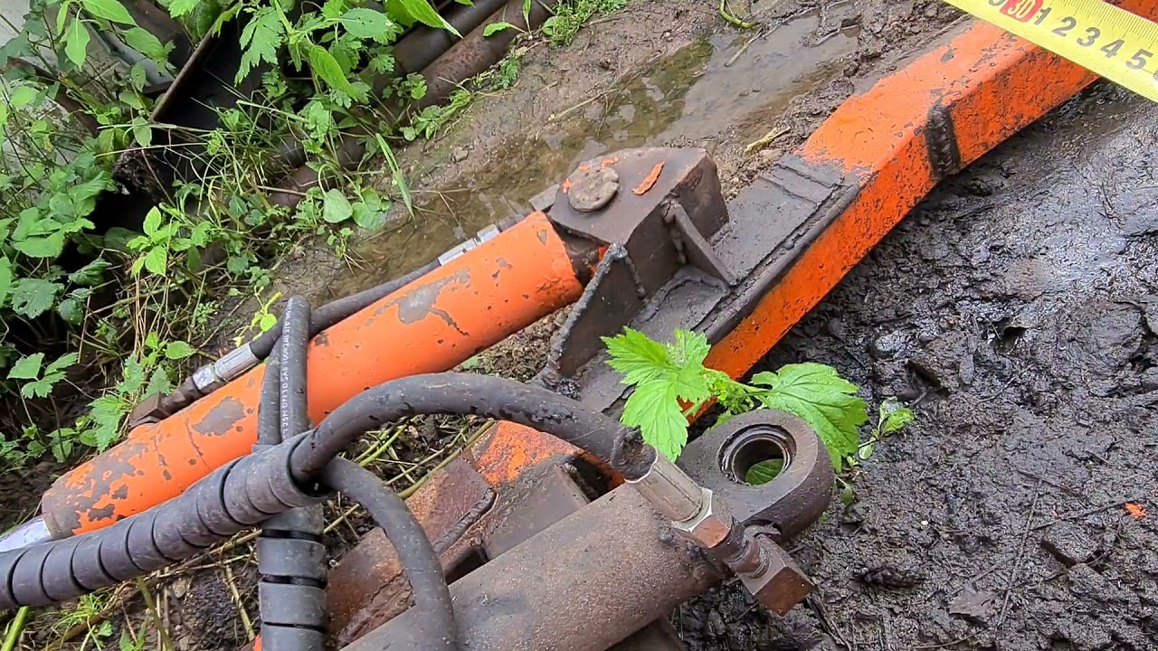 Размеры переднего отвала на т40.