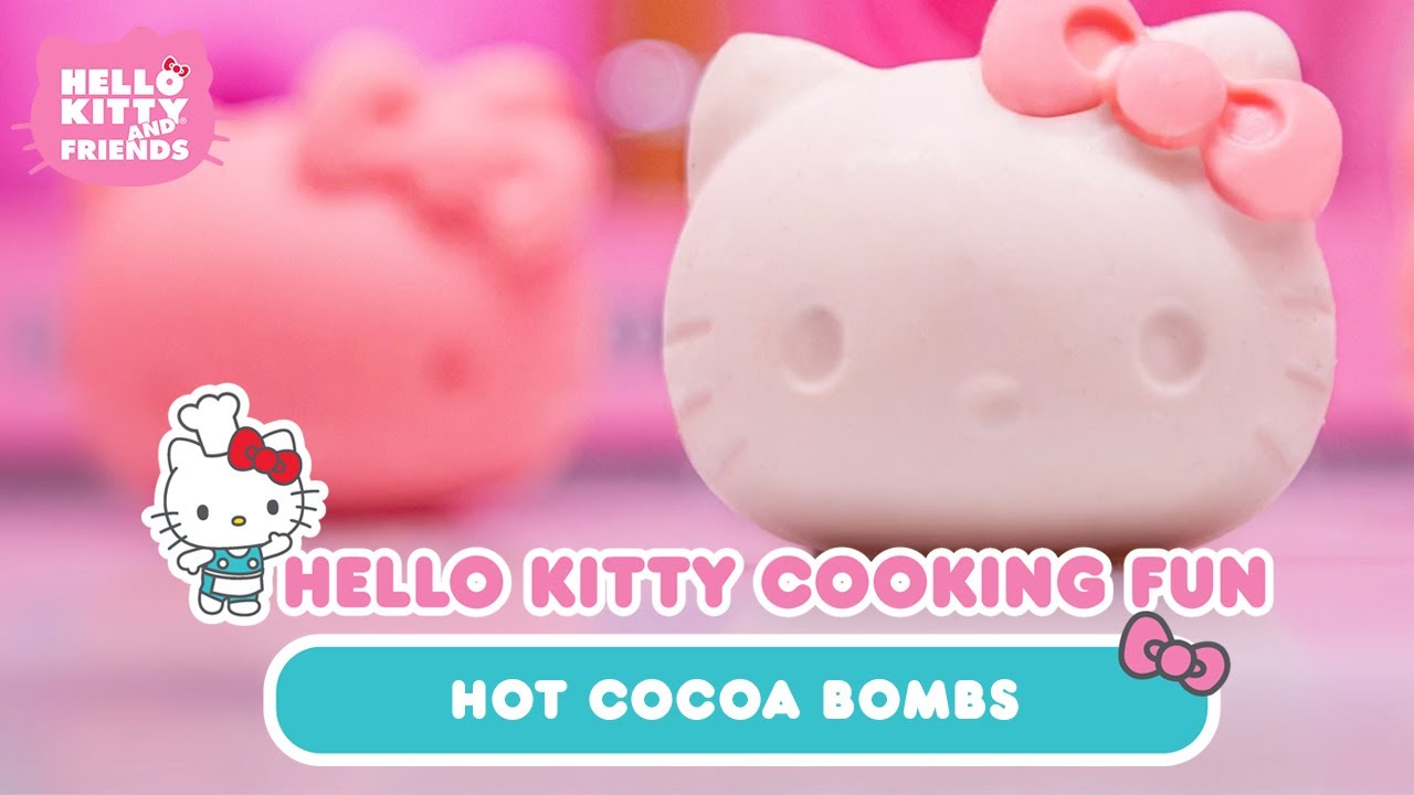 Hello Kitty x Michaels Cocoa Bombs | Hello Kitty Cooking Fun