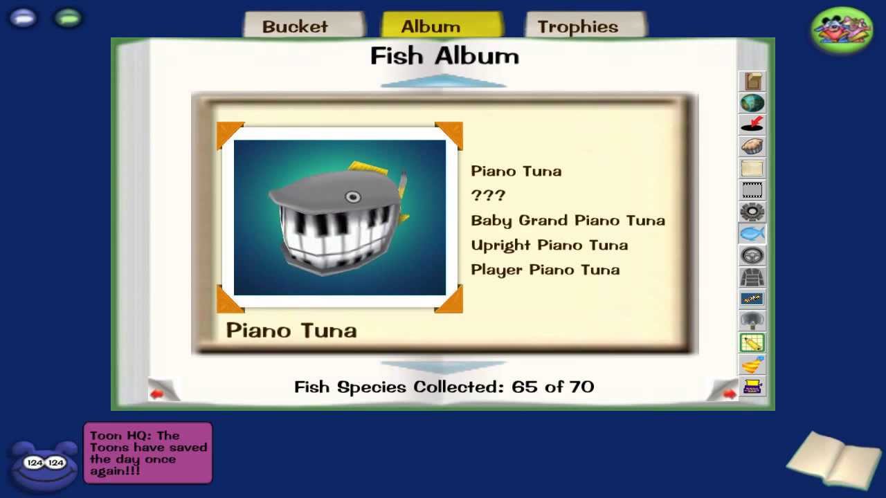Toontown - Fish Species Animations