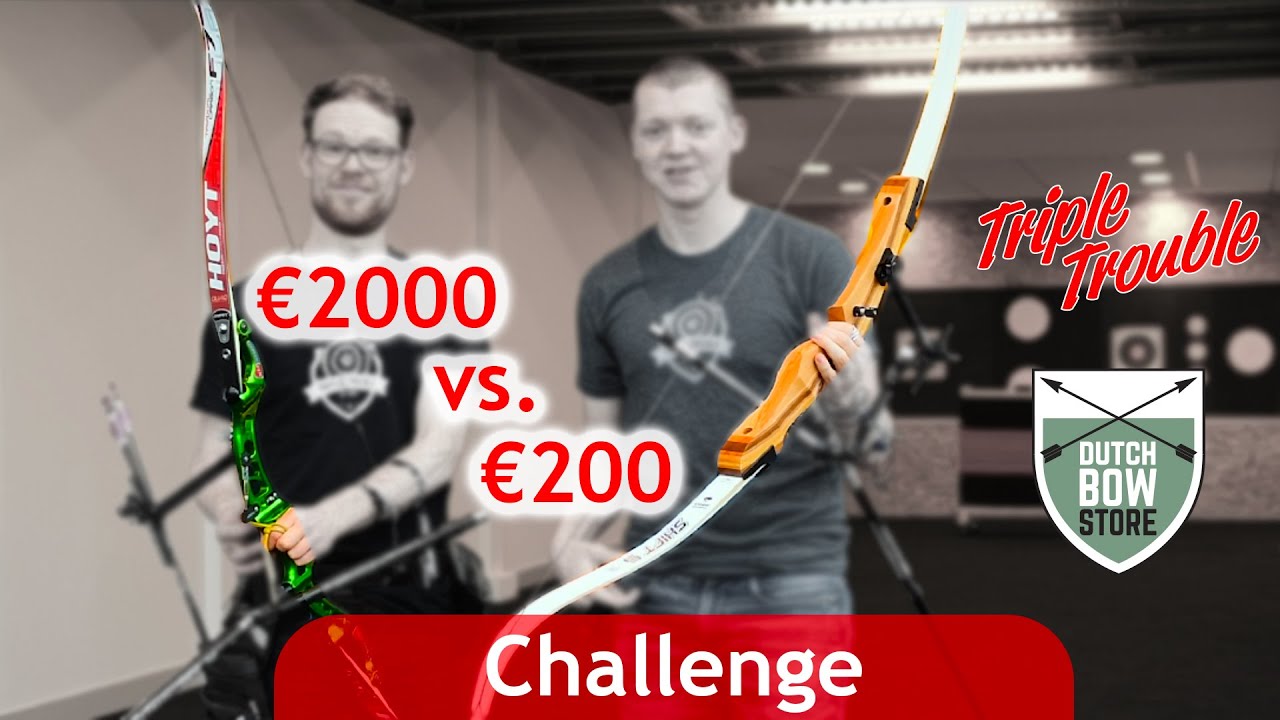 €200 vs. €2000 Bow Challenge! (Archery)