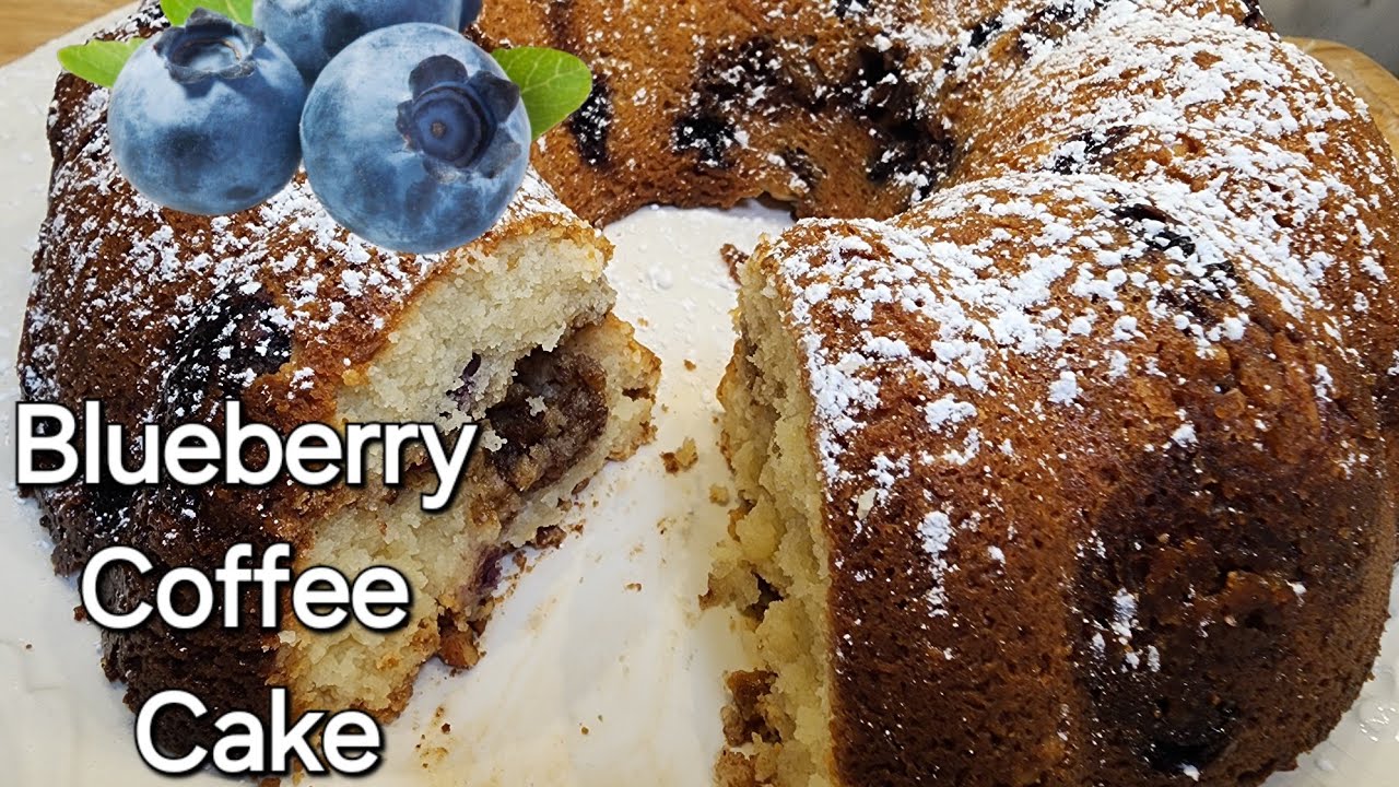 How to Make Blueberry Cream Cheese Coffee Cake